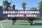 阜阳市阜南少女叛逆要到哪种学校，精选这5家学校，实用无忧！