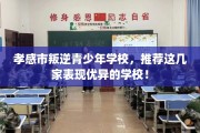 孝感市叛逆青少年学校，推荐这几家表现优异的学校！