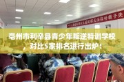 亳州市利辛县青少年叛逆特训学校，对比5家排名进行出炉！
