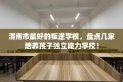 渭南市最好的叛逆学校，盘点几家培养孩子独立能力学校！