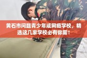 黄石市问题青少年戒网瘾学校，精选这几家学校必有你需！