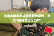 淮南市田家庵戒网瘾管教学校，对比5家排名进行出炉！
