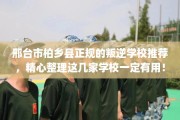 邢台市柏乡县正规的叛逆学校推荐，精心整理这几家学校一定有用！