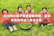 邢台市小孩子叛逆管教学校，实测有效推荐这几家试试看！
