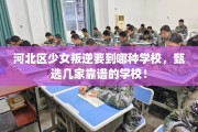 河北区少女叛逆要到哪种学校，甄选几家靠谱的学校！