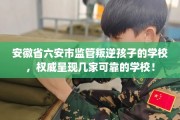 安徽省六安市监管叛逆孩子的学校，权威呈现几家可靠的学校！