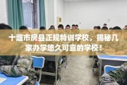十堰市房县正规特训学校，揭秘几家办学悠久可靠的学校！