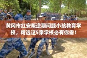 黄冈市红安叛逆期问题小孩教育学校，精选这5家学校必有你需！