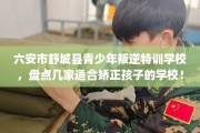 六安市舒城县青少年叛逆特训学校，盘点几家适合矫正孩子的学校！