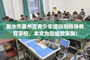 衡水市冀州区青少年培训班特殊教育学校，本文为您细致实测！