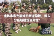 潍坊市寿光最好的叛逆学校，深入分析明确观点对比！
