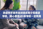 承德市平泉市全封闭式青少年叛逆学校，精心整理这5家学校一定有用！