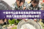 十堰市竹山县未成年叛逆管教学校，筛选几家值得信赖的特训学校！