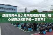 阜阳市颍州青少年网瘾戒除学校，精心整理这5家学校一定有用！