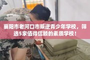 襄阳市老河口市叛逆青少年学校，筛选5家值得信赖的素质学校！