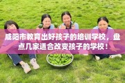 咸阳市教育出好孩子的培训学校，盘点几家适合改变孩子的学校！