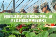 铜陵叛逆青少年管教封闭学校，盘点5家对管教严格的学校！