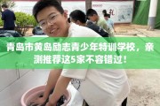 青岛市黄岛励志青少年特训学校，亲测推荐这5家不容错过！