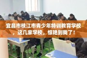 宜昌市枝江市青少年特训教育学校，这几家学校，惊艳到我了！