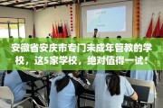 安徽省安庆市专门未成年管教的学校，这5家学校，绝对值得一试！