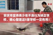 安庆市宜秀青少年不良行为矫正学校，精心整理这5家学校一定有用！