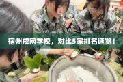宿州戒网学校，对比5家排名速览！