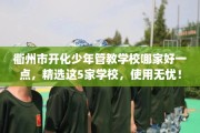 衢州市开化少年管教学校哪家好一点，精选这5家学校，使用无忧！