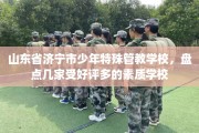 山东省济宁市少年特殊管教学校，盘点几家受好评多的素质学校