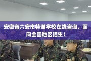 安徽省六安市特训学校在线咨询，面向全国地区招生！