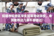 铜陵市铜官区学生拓展培训学校，亲测推荐这几家不容错过！