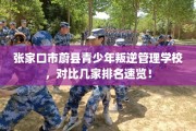 张家口市蔚县青少年叛逆管理学校，对比几家排名速览！