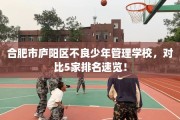合肥市庐阳区不良少年管理学校，对比5家排名速览！