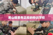 黄山哪里有正规的特训学校