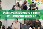 合肥市庐阳区厌学叛逆孩子封闭学校，这几家学校表现惊人！