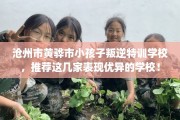 沧州市黄骅市小孩子叛逆特训学校，推荐这几家表现优异的学校！