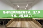 随州市孩子网瘾戒除学校，这几家学校，惊艳到我了！