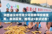 陕西省汉中市青少年管教学校哪里有，亲测高效，推荐这5家试试看！