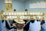 河北省廊坊市教育青少年叛逆学校，深度剖析，优势对比一目了然！