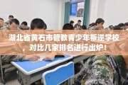 湖北省黄石市管教青少年叛逆学校，对比几家排名进行出炉！