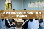 河北省衡水市叛逆孩子学校，强推这5家学校！