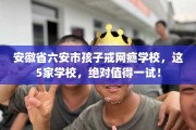安徽省六安市孩子戒网瘾学校，这5家学校，绝对值得一试！